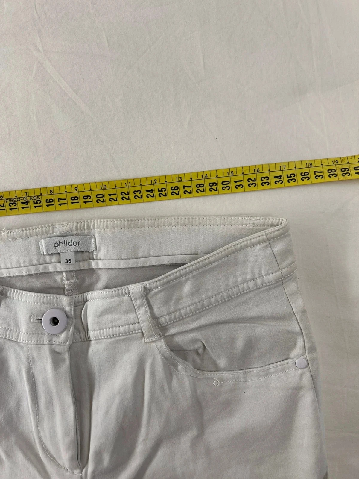 Witte skinny jeans van Phildar – photo 6